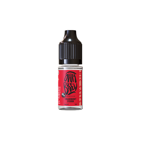 3mg Ohm Brew Balanced Blend 10ml Nic Salts (50VG/50PG) - Image 36