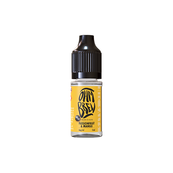 3mg Ohm Brew Balanced Blend 10ml Nic Salts (50VG/50PG) - Image 9